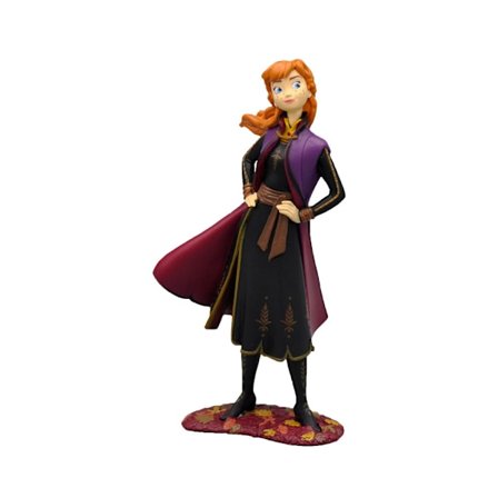Micki Bullyland WD Figur Disney Frost Frozen ANNA LILA/SVART