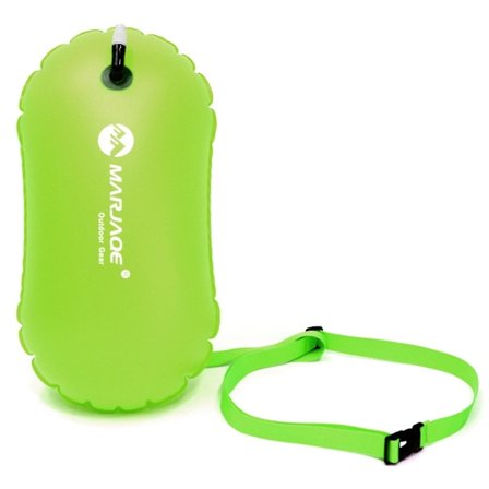 Oppustelig svømmetaske airbag vandtæt PVC svømning snorkling redningsbøje flydepose