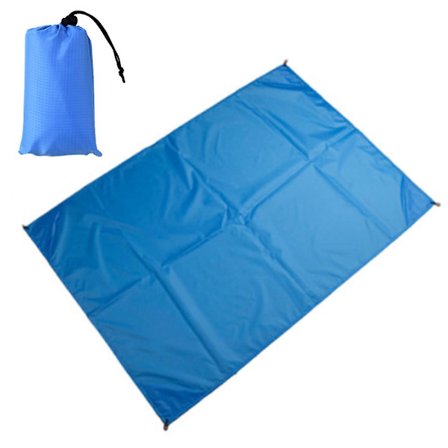 Lättvikts Vattentät Golvmatta Mini Fällbar Strandmatta Utomhus Camping Fuktsäker Matta-för Camping, Resor,