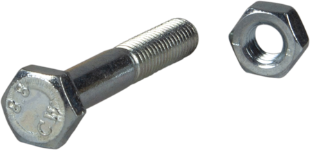 ESSVE 540006 Kuusiokantaruuvi M6, 8,8, FZB, 4 kpl M6 x 40 mm, Kiinnitys