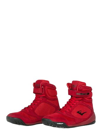 Elite 2 Boxing Shoes Red EVERLAST