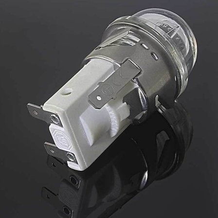 Lampa Ugnsglödlampa m/ Sockel 25W Spänning 110V / 250V Värmetemp