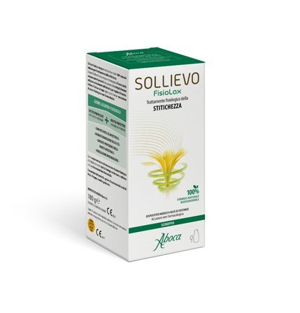 Aboca Sollievo Fisiolax Sciroppo Regolarità Intestinale 180g