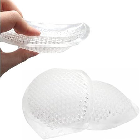 Tykk silikonbrystputer, pustende og vanntette, usynlige fo