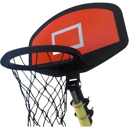 Trampoline Basketballkurv | Basketball Treningsutstyr Basketballmål Kurv | Slitesterk Basketballkurv Innendørs Utendørs Basketballstativ For 