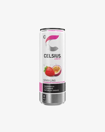 24 x Celsius Flak 24-pack Strawberry Passionfruit, Kosttillskott, Drycker, Energidryck