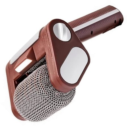 Børsteløs roterende grillbørste trådløs kraftig automatisk skrubber for rengjøring av grill i hagen