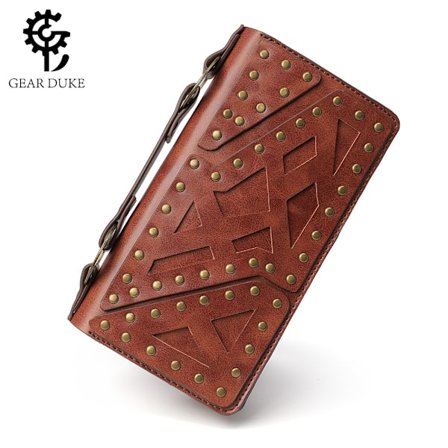 Dubbel lager kuvertväska