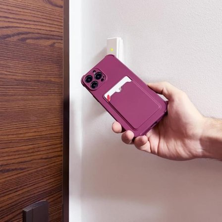 Armor Korthållare Skal Samsung Galaxy A22 4G - Blå