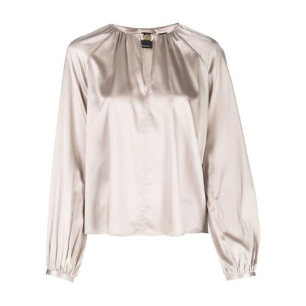Pinko, Famatina 2 Blouse Grijs, Dames, Maat:M