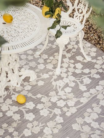 Blossom Tapis D’intérieur/Extérieur Lavable 160X230 Beige