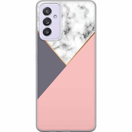 Samsung Galaxy A82 5g Genomskinligt Skal Marble Cut
