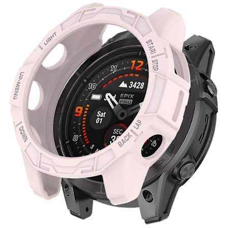 TPU Klockfodral för Garmin Epix Pro (gen 2) 47mm/Fenix 7 Pro/Fenix 7, Repskyddande Ihåligt Skydd (FMY)