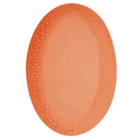 Aida Confetti fad 36 × 25,5 cm, apricot | KitchenOne