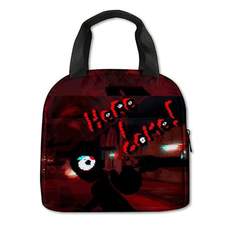 Roblox Doors 3D-print frokostpose, madkasse til børn, drenge og piger, frokostposer med stor kapacitet, isoleret køletaske til picnic og skole DB