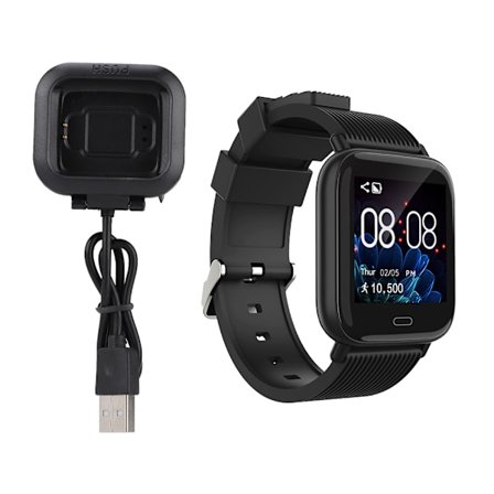 1,3 tommer TFT farveskærm Sports Vandtæt Armbånd Hjertefrekvens Søvnmonitor Smart Watch (Blå)