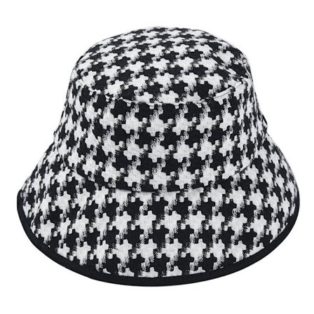 Dame fiskerhatt strand solhatt reise bomull rutete farge ca