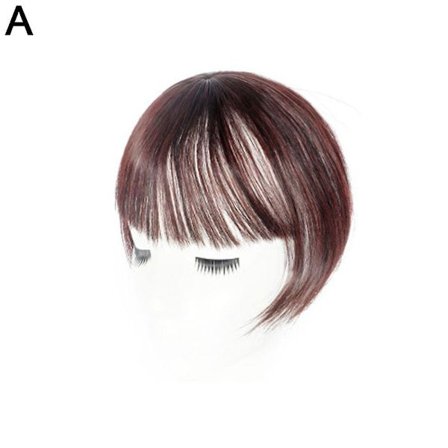 Usynlig Sømløs Tynn Hårtopp Hårdel Dekk Skallethet 3D AirBangs