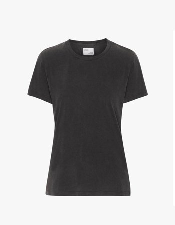 Women Light Organic Tee - Faded Black - S