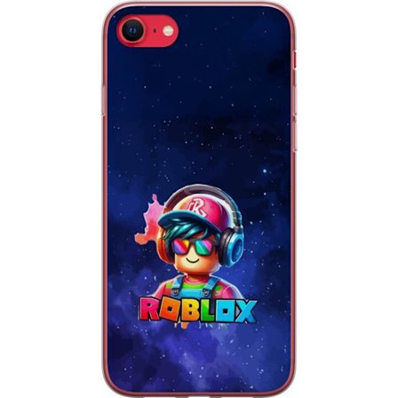 Kompatibelt Mobilskal till Apple Apple iPhone 8 Roblox Space Explorer Design utformad i ett futuristiskt rymdtema med färgstarka detaljer, känsla av