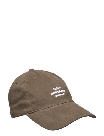 Shadow Bob Cap Accessories Headwear Caps Kakigrønn Mads Nørgaard*Betinget Tilbud