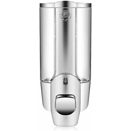 Sæbedispenser 350 ml Køkken Badeværelse Vægmontering Enkelt Hoved Manuel Shampoo Hånd-FA6-