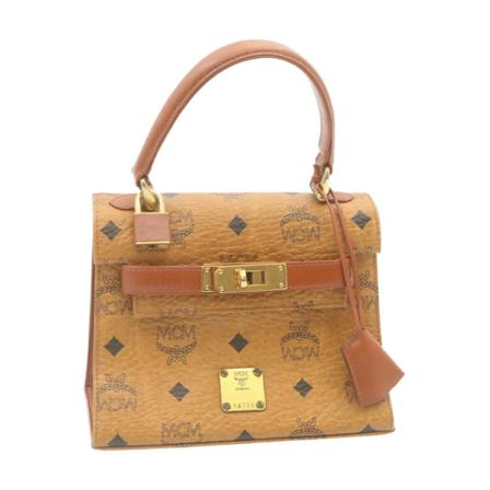 MCM Pre-owned, Handbag Bruin, Dames, Maat:ONE Size