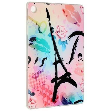 Lenovo Tab M10 Plus (Gen 3) coolt mönstrat fodral - Rosentorn