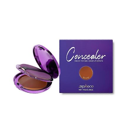 Mjukt matt täckande concealer, täckande sminkkräm för blemmor