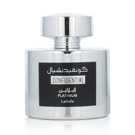 Lattafa Unisex CONFIDENTIAL PLATINUM 100ml - Eau de Parfum