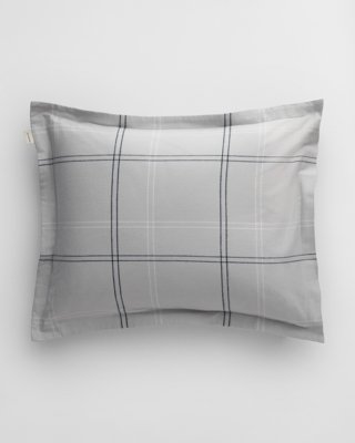 GANT - Flanellputetrekk 50x70cm og 70x100cm light grey