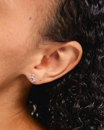 Pilgrim LYSANDRA earrings Silverfärgad Smycken Tjej - Kids Brand Store