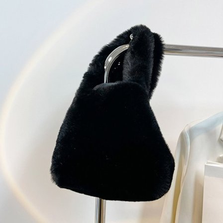 Plys Taske Skuldertaske SORT