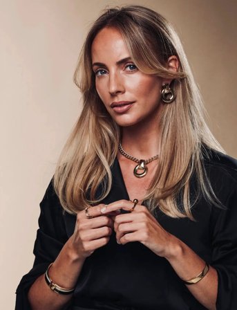 Bud to rose Studio Necklace Silver - Gold - ONE SIZE