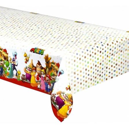 Super Mario Bordsduk Duk 120x180cm Multifärg One Size