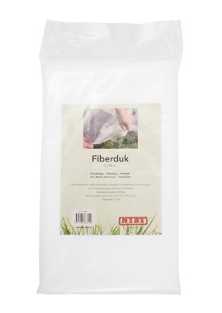 Nyby Bruk 6680 Fiberduk 17g/m², hvit 1x10 m, Avling
