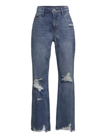 Nlfkrickizza Dnm Hw Mom Pant Blue LMTD