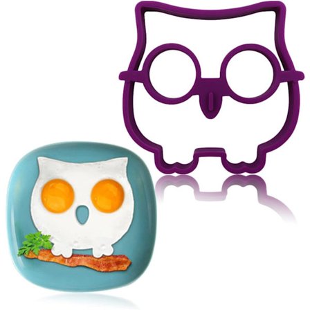 Silikon Egg Form Pannekake Morgen Form, Katteformet Stekt Egg Form, Frokost Omelett Form