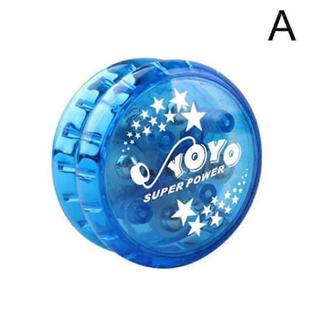 Valoisa Yoyo-pallo LED-valoilla Värikäs Karuselli Jo-Jo Lasten Lelut Viihde