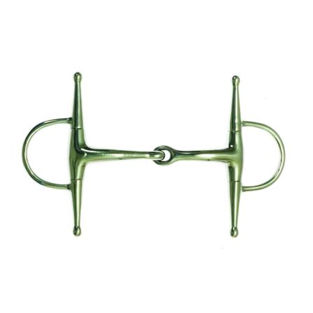 Korsteel Rostfritt Stål Ledad Helkind Snaffle Bit 5in Sil