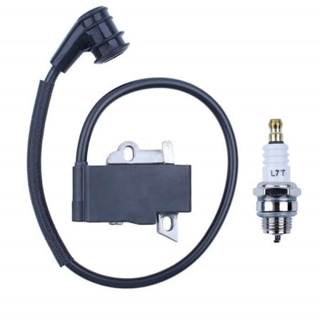 Tennplugg Kompatibel med Tenncoilmodul Kompatibel med Stihl MS441 MS 441 Motorsag 1138 400 1300 Hg
