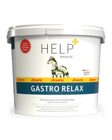 Josera Help Gastro Relax 3kg - Tilskuddsfôr til Hest
