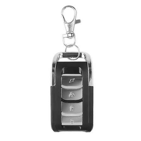 4-knapps fjernkontroll kopier fast kode lærings-RF-kontroller med nøkkelring for garasjeport YAM