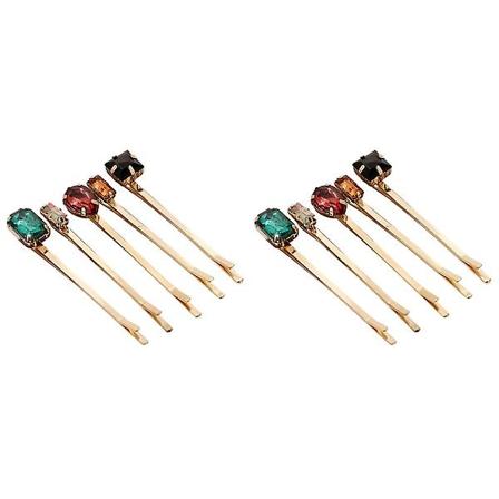 15 kpl Retro Golden Drill -hiuspinnit lyhyet hiusneulat bobby pin hiukset naisille ja tytöille (sekoitettu tyyli) 10 pcs 5pcs