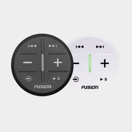 Kaukosäädin Fusion ANT Stereo Remote, langaton, valkoinen, sopii Fusion ANT-yhteensopiviin meristereoihin