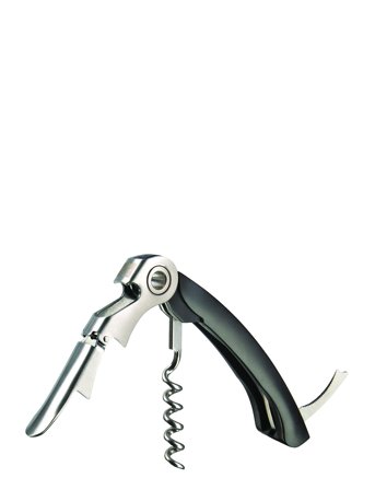 Double Hinged Corkscrew Black Vacuvin