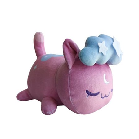 Aphmau Plyschleksaksfigur Present 25cm-Katt med rosett