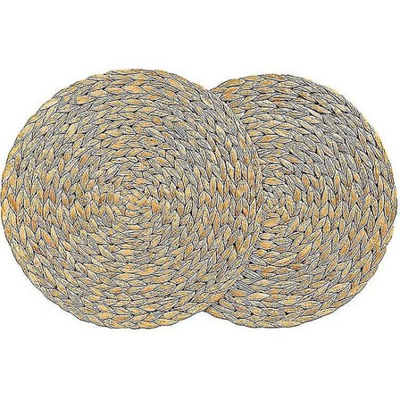 2 Pak Vandhyacint Bordskåner, Vævet Vikker Bordskåner, 38cm