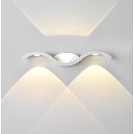 LED Vägg Ljus Trädgård Vägg Lampa IP65 Utomhus Vattentät Lampa Armatur Hus Inredning Belysning