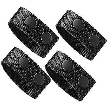 4 kpl Vyöpidikettä Kaksoisnappeilla / Leveä Vyöturva Taktinen Vyö